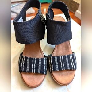 Tom's Majorca Cutout Heeled Sandal